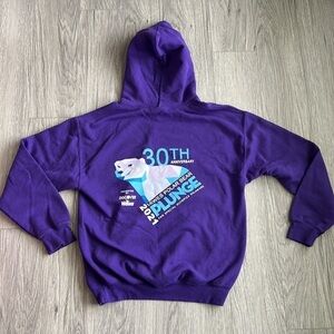30th Anniversary Delaware Polar Bear Plunge Hoodie Size M